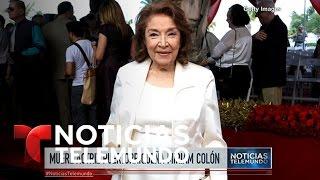 Muere a los 80 años la actriz puertorriqueña Mirian Colón | Noticiero | Noticias Telemundo