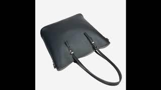 Women's Fashion PU Leather Open Shoulder Bags1