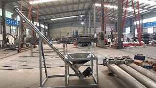 Stainless Steel Inclined Screw Conveyor