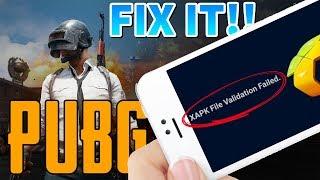 FIX PUBG ERROR!! [XAPK FILE VALIDATION FAILED] EASY - ANDROID