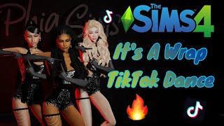 TikTok "It's A Wrap" TikTok Dance Animation for The Sims 4