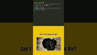 Learn To Fit An Image Inside A Div ! #css #ui #coding