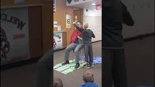 Principle supports bullied student #wholesome #bullyingawareness #school