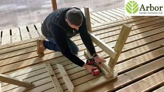 Victoria picnic table and bench set build instructions