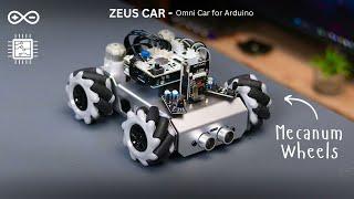 DIY Omnidirectional Car with FPV Car Assembly | Arduino Car Kit