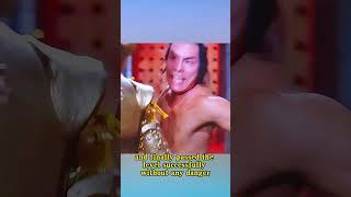 Shaolin bronze man tosses a coin, man can tell the location by the sound (Part 1)#usa #movie