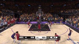 NBA 2K25 NBA Today | PELICANS vs LAKERS 4TH QTR HIGHLIGHTS