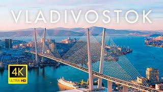 Vladivostok city, Russia  in 4K Ultra HD | Drone Video