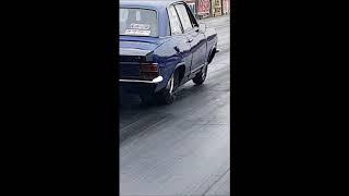 blue HB torana launch