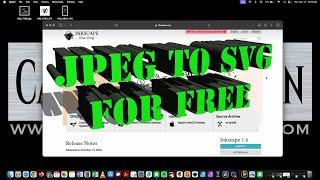 How To Convert JPEG To SVG For Free Using Inkscape Tutorial