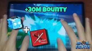 ICE + TTK Mobile Bounty Hunting (With Handcam!) | Blox Fruit