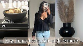 VLOG| SPEND MY OFF DAYS WITH ME *Date night + New decor + More*