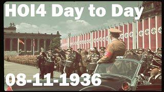 HOI4 Germany Day-by-Day 08-11-1936