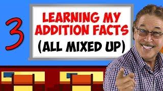 Learning My Addition Facts (All Mixed Up) | Addition Facts for 3 | Jack Hartmann