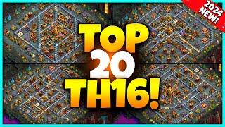 New BEST TH16 BASE WAR/TROPHY Base Link 2024 (Top20) Clash of Clans - Town Hall 16 Farm DEFENSE Base