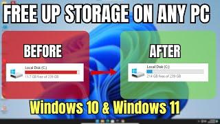 How to Free Up Hard Drive Space on Your PC