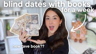 reading blind dates with a book for a week spoiler free reading vlog