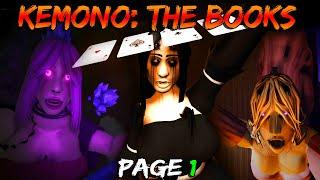 Kemono The Books / Page 1 - Roblox Horror Game | [Full Walkthrough]