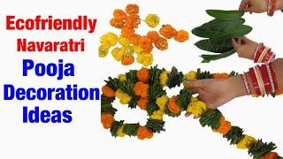 3 Easy and Unique Navaratri And Diwali Decoration ideas | Ecofriendly Home Decor Ideas