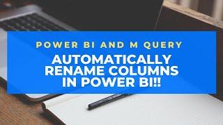 Automatically rename columns in Power BI