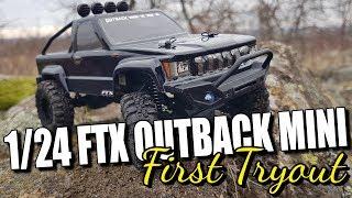 1/24 FTX Outback Mini Trail Truck - First tryout