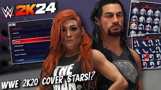 WWE 2K24 Making Roman Reigns and Becky Lynch