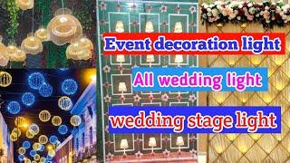 Event light decoration | Decoration event light | All wedding light