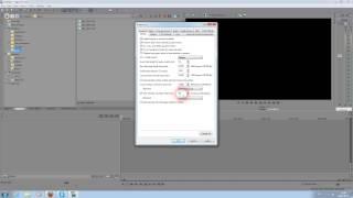Sony Vegas Pro 12,основные настройки проги