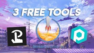 3 FREE Streaming Tools that you SHOULD be using!