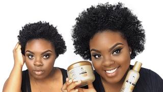 Chunky Twist Out Tutorial on Short 4C Natural Hair | JOYNAVON