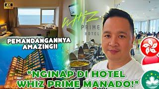 NGINAP DAN REVIEW HOTEL WHIZ PRIME MANADO., PEMANDANGANNYA AMAZING