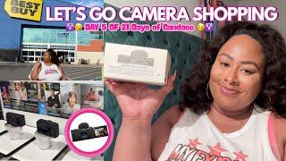 CAMERA SHOPPING VLOG AT BEST BUY| FINDING THE PERFECT CAMERA FOR CONTENT CREATION! SONY ZV1 II