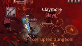 Albion online | corrupted dungeon | East(Asia) | Claymore | Duperbro | Slayer / #albiononline