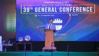 Rev. Evan John (Sermon) - 39th KTP General Conference