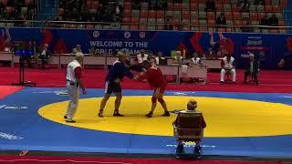 B. Bakeshov’s Finals at the World Sambo Championship Among Masters-Veterans in Dushanbe, 2024