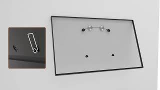 Maclean MC-557 TV Wall Mount Bracket Holder VESA Ultra Slim LED 37 - 75" 50 KG Ultra Slim TV Wall