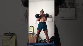 Diarios de Mel 2025 LB Marathon Training Sunday on Tuesday with strength training Now or never! Aqui