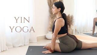 Yin Yoga For Calm Mind and Muscle Release | Stress & Anxiety Relief