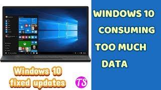 How to fix windows 10 consuming too much data -Techno Smarter