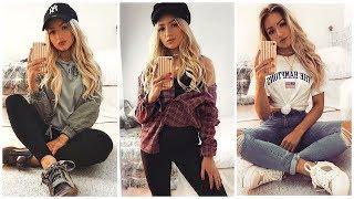 CASUAL OUTFITS WITH TRAINERS / SNEAKERS LOOKBOOK 2018