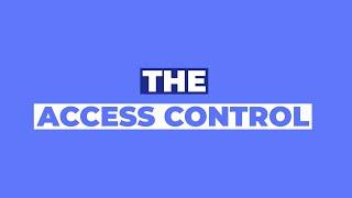 Learn how to get the most out of myCRM's Access Control