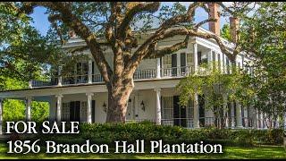 FOR SALE: 1856 Brandon Hall Plantation, Natchez, Mississippi