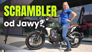 Jawa Scrambler 500 RVM - Jindřiška, první dojmy, káva v Motocentrum HK...