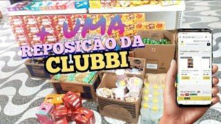 MOSTREI COMO FAÇO COMPRAS NO SITE DA CLUBBI PARA A MERCEARIA+ REPOSIÇÃO DE 775,12 