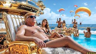 Inside Donald Trump’s $100M Jet & Yacht Life | The American Dubai Lifestyle