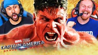 CAPTAIN AMERICA 4 TRAILER REACTION!! Captain America: Brave New World Trailer 2 | Red Hulk