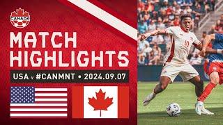 HIGHLIGHTS: USA 1:2 #CANMNT