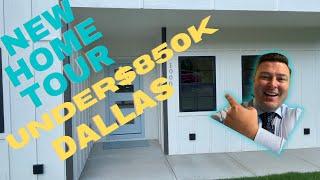 New Home Tour Under $850K in Dallas TX Close to White Rock Lake!