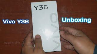 Vivo Y36 Unboxing by Waqas Mobile