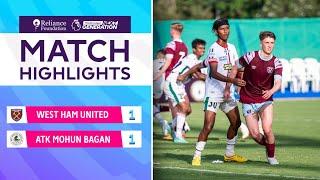 Highlights - West Ham United FC 1-1 ATK Mohun Bagan | PL Next Generation Cup 2023